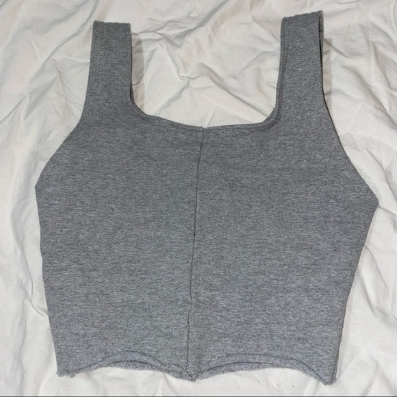 Reworked Grey Tank Top - Picture 1 of 3